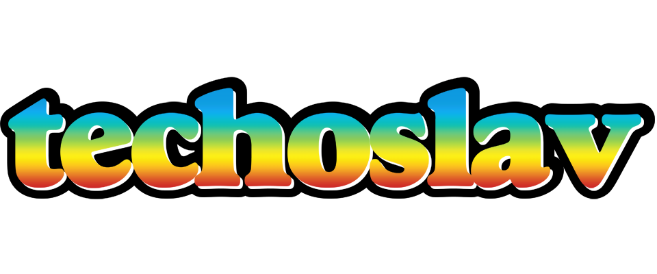 Techoslav color logo