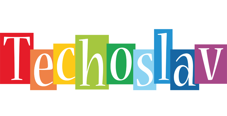 Techoslav colors logo