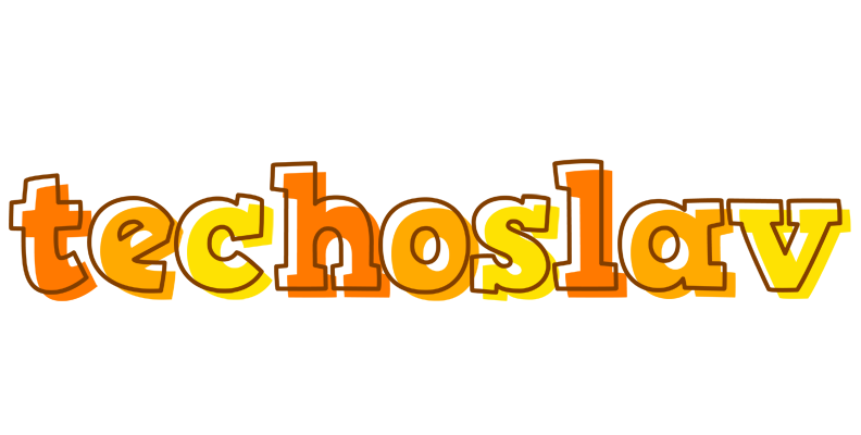 Techoslav desert logo