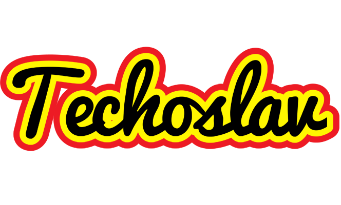 Techoslav flaming logo