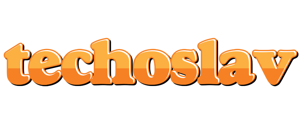 Techoslav orange logo