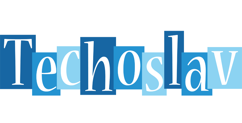 Techoslav winter logo