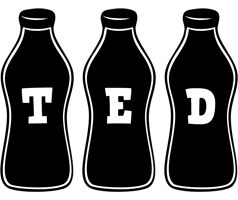 Ted bottle logo