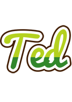 Ted golfing logo