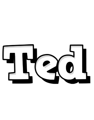 Ted snowing logo