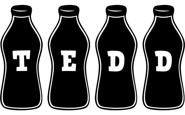 Tedd bottle logo