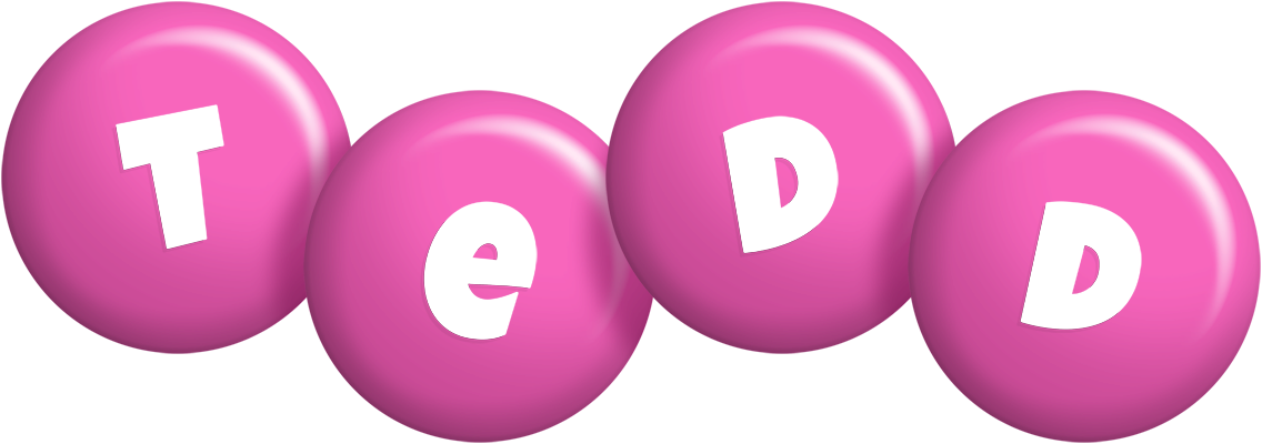 Tedd candy-pink logo