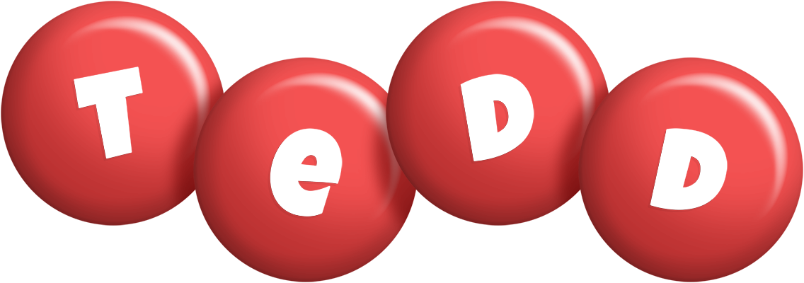 Tedd candy-red logo