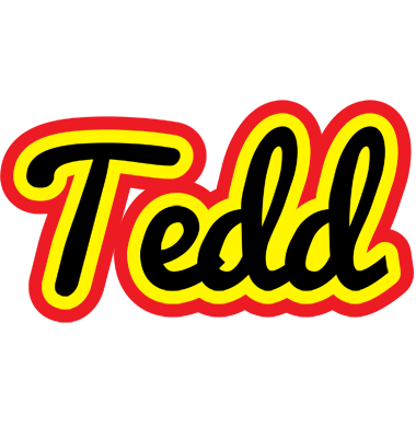 Tedd flaming logo