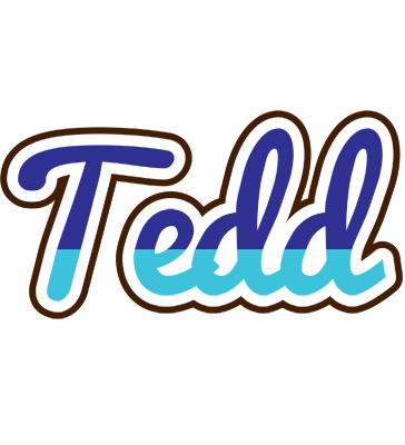 Tedd raining logo