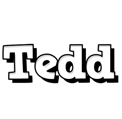 Tedd snowing logo