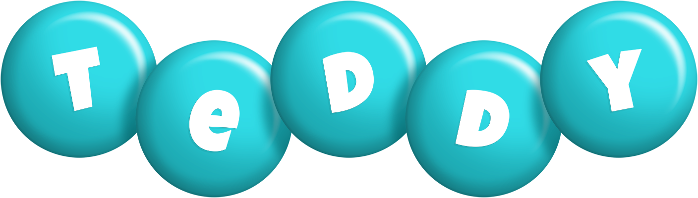Teddy candy-azur logo
