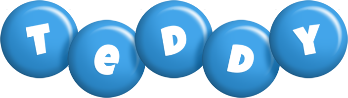 Teddy candy-blue logo