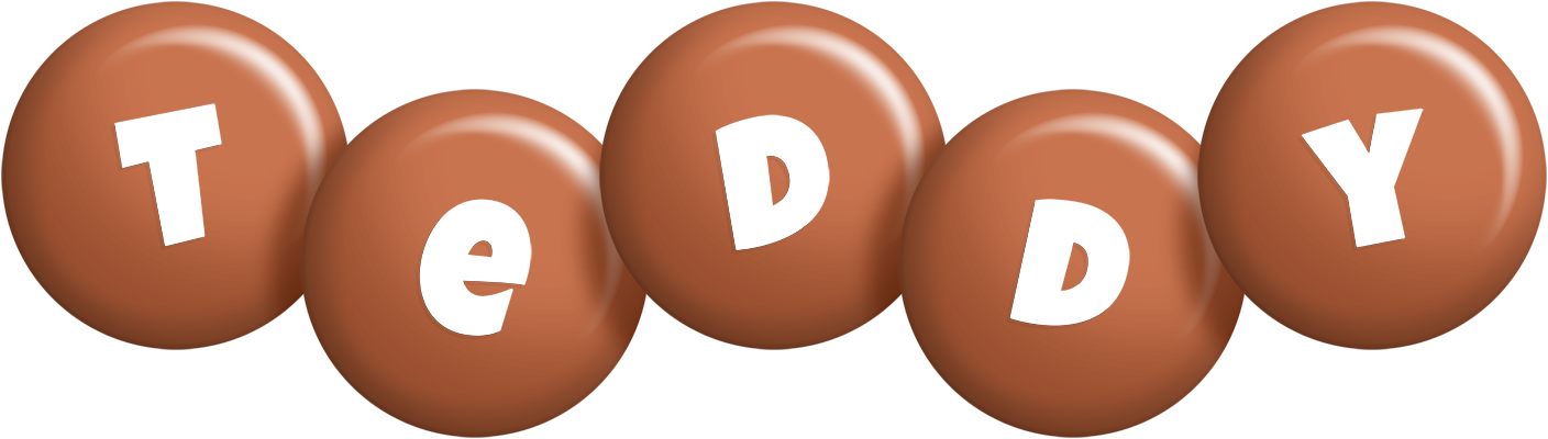 Teddy candy-brown logo