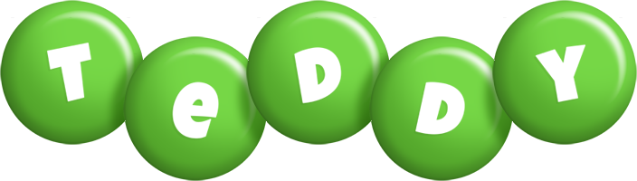 Teddy candy-green logo
