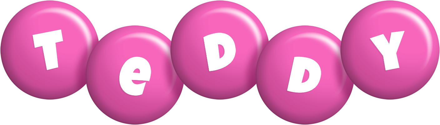 Teddy candy-pink logo