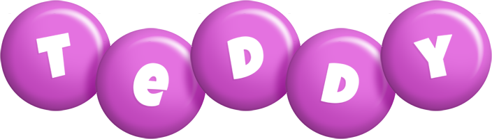 Teddy candy-purple logo