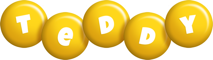 Teddy candy-yellow logo
