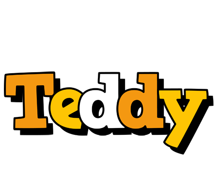 Teddy cartoon logo