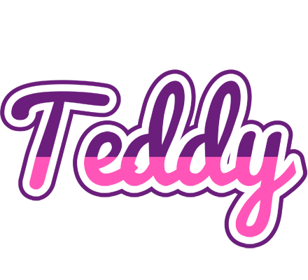 Teddy cheerful logo