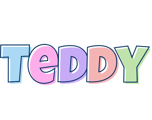 Teddy pastel logo