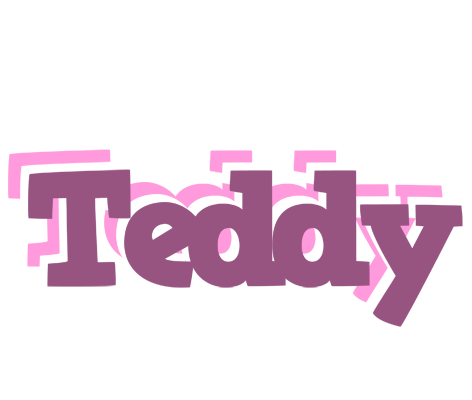 Teddy relaxing logo