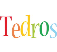 Tedros birthday logo