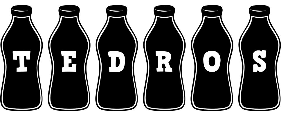 Tedros bottle logo