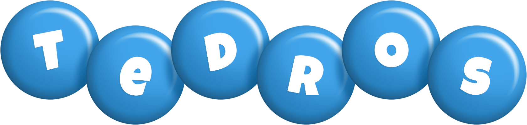 Tedros candy-blue logo