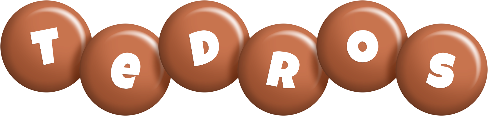 Tedros candy-brown logo