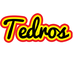 Tedros flaming logo