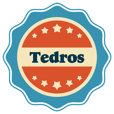 Tedros labels logo