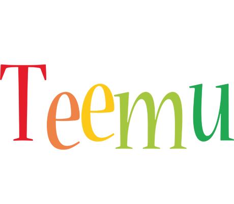 Teemu birthday logo