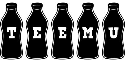 Teemu bottle logo