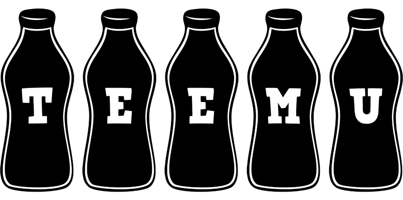 Teemu bottle logo