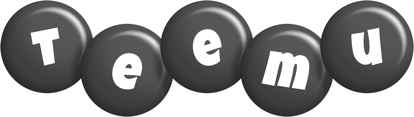 Teemu candy-black logo