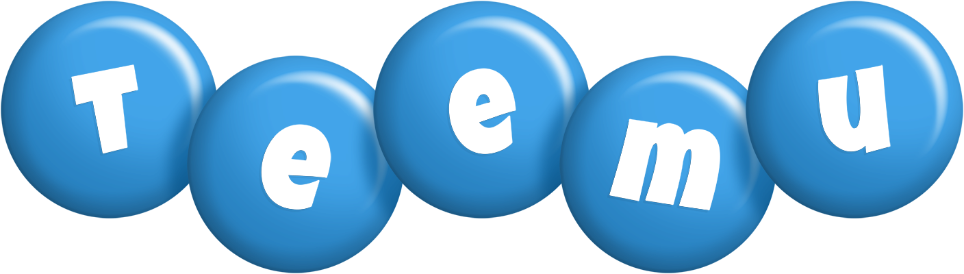 Teemu candy-blue logo