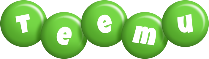 Teemu candy-green logo