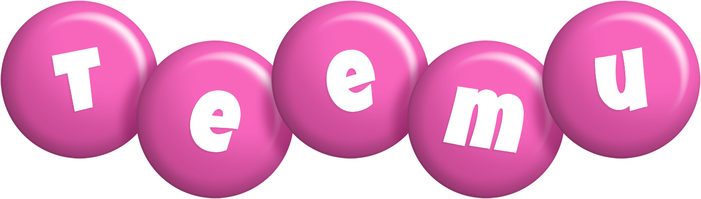 Teemu candy-pink logo