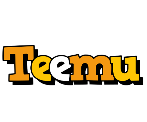 Teemu cartoon logo