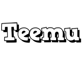 Teemu snowing logo