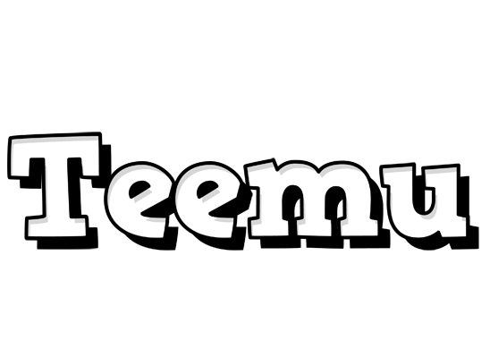 Teemu snowing logo