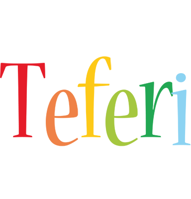 Teferi birthday logo