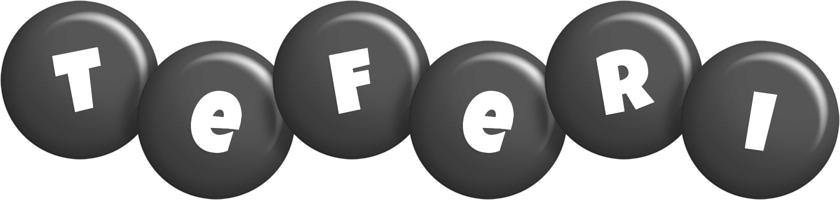 Teferi candy-black logo