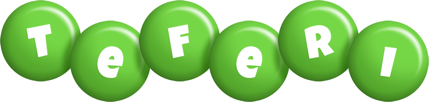 Teferi candy-green logo