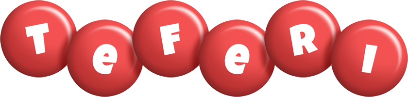 Teferi candy-red logo