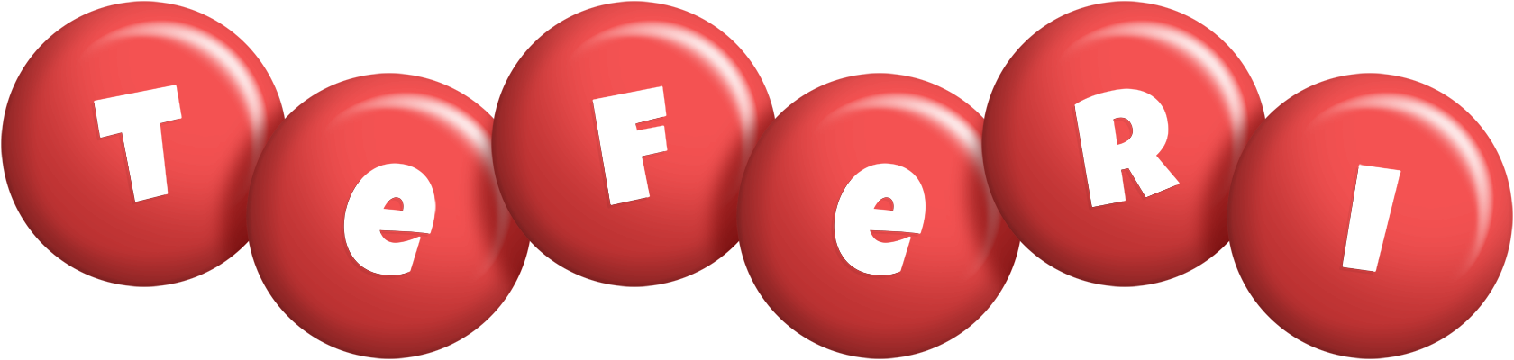 Teferi candy-red logo