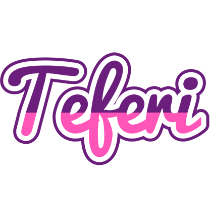 Teferi cheerful logo