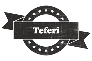 Teferi grunge logo