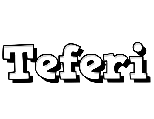 Teferi snowing logo